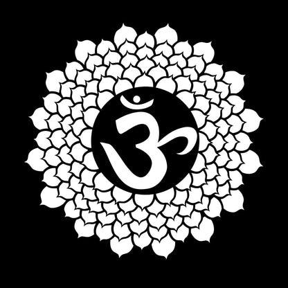 Wall Vinyl Sticker Decor Mandala Om Hindu Sanskrit Buddhism Multiple Size Options