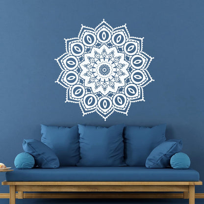 Mandala Buddhism Hinduism Fine Carving Decals Personalized Customization