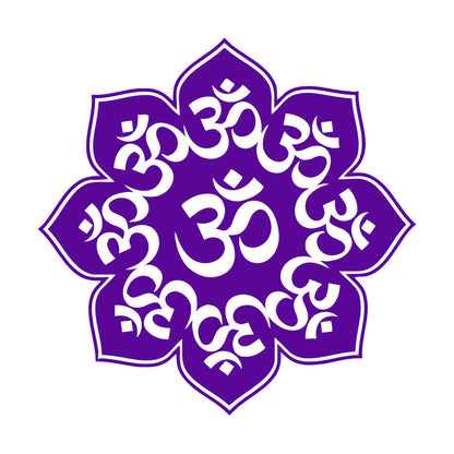 Mandala Mantra Om Hinduism Engraving Decals Self Adhesive