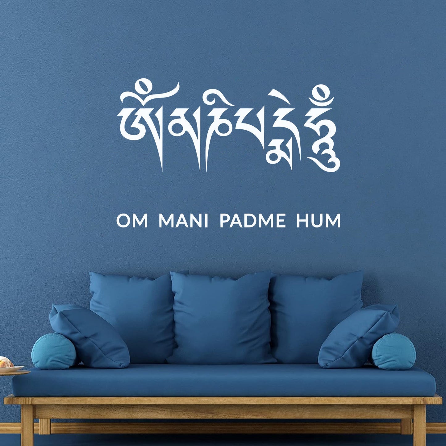 Mantra Sanskrit Calligraphy Spirituality Buddhism Vinyl Wall Stickers Car Body Decoration