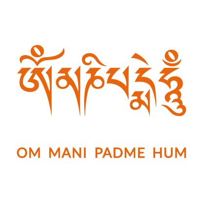 Mantra Sanskrit Calligraphy Spirituality Buddhism Vinyl Wall Stickers Car Body Decoration