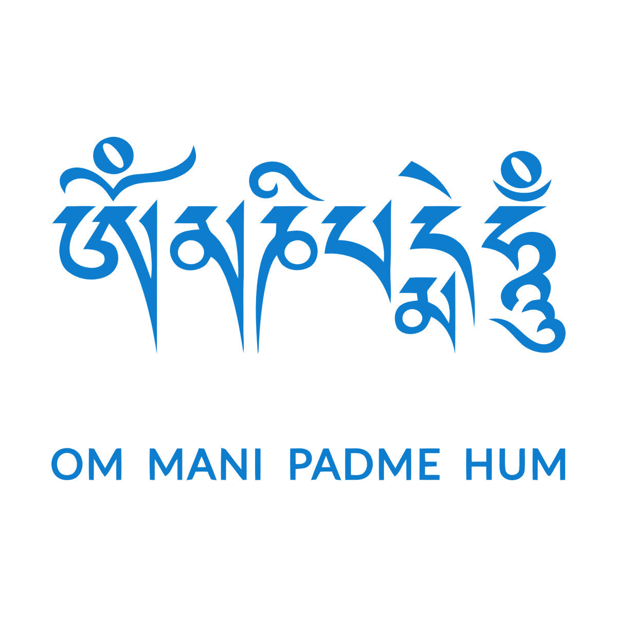 Mantra Sanskrit Calligraphy Spirituality Buddhism Vinyl Wall Stickers Car Body Decoration