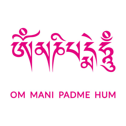 Mantra Sanskrit Calligraphy Spirituality Buddhism Vinyl Wall Stickers Car Body Decoration