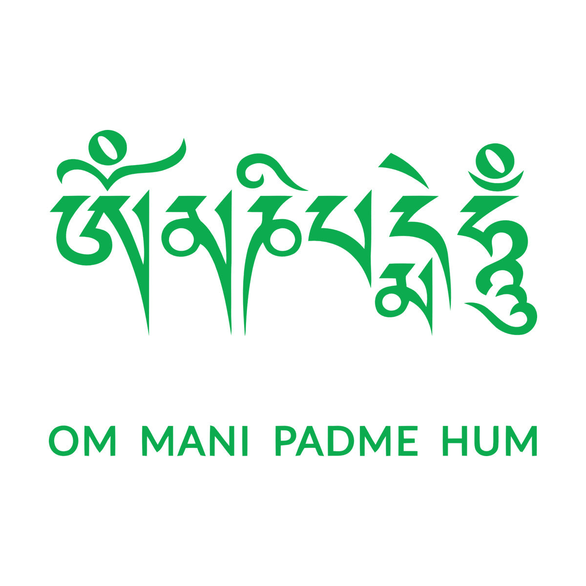 Mantra Sanskrit Calligraphy Spirituality Buddhism Vinyl Wall Stickers Car Body Decoration