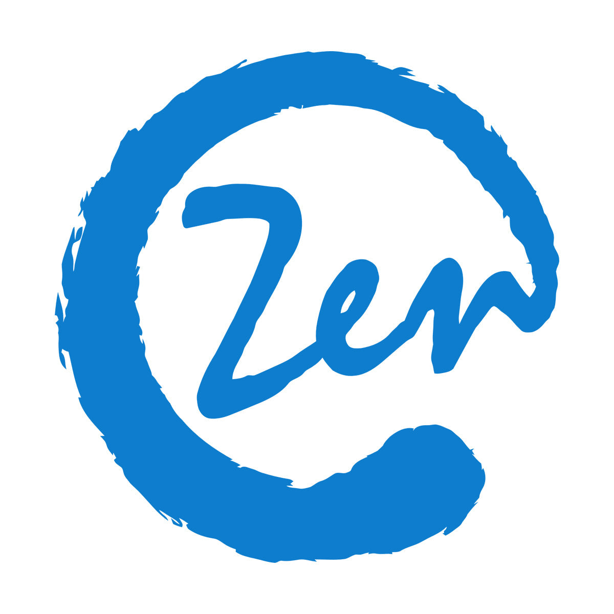 Fine Carving Stickers Meditation Circle Enso Zen Balance Calligraphy Asian Do Not Damage The Wall Surface