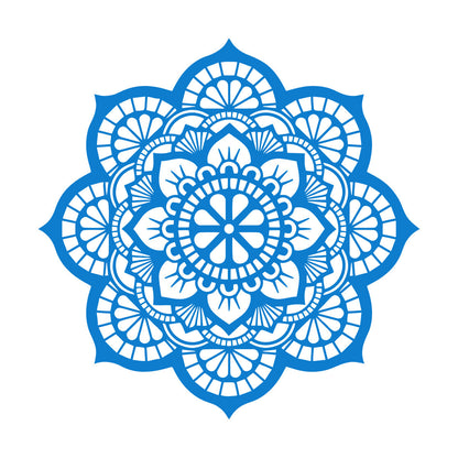 Wall Decals Paster Paper Meditation Circle Ornament Pattern Beautiful Mandala Personalized Customization