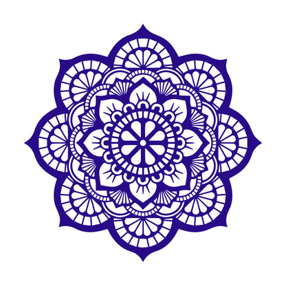 Wall Decals Paster Paper Meditation Circle Ornament Pattern Beautiful Mandala Personalized Customization