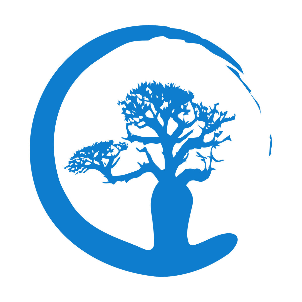 Vinyl Wall Stickers Zen Tree Meditation Enso Circle Buddhism Car Body Decoration