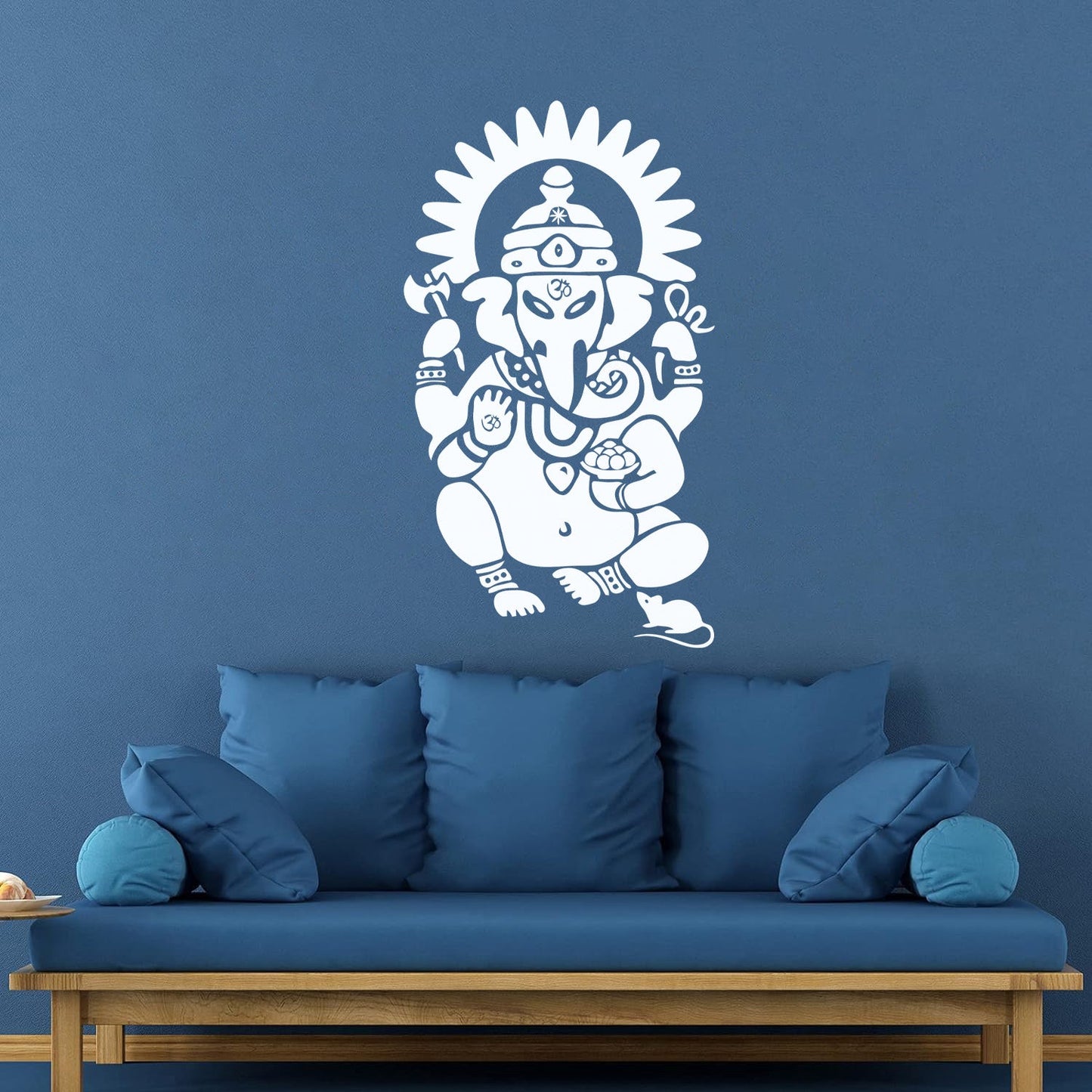 Lettering Stickers Ganesha Hindu Sanskrit Om India God Hinduism It Won'T Fall Off