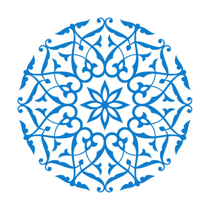 Wall Stickers Paster Paper Mandala Buddha Meditation Multiple Size Options