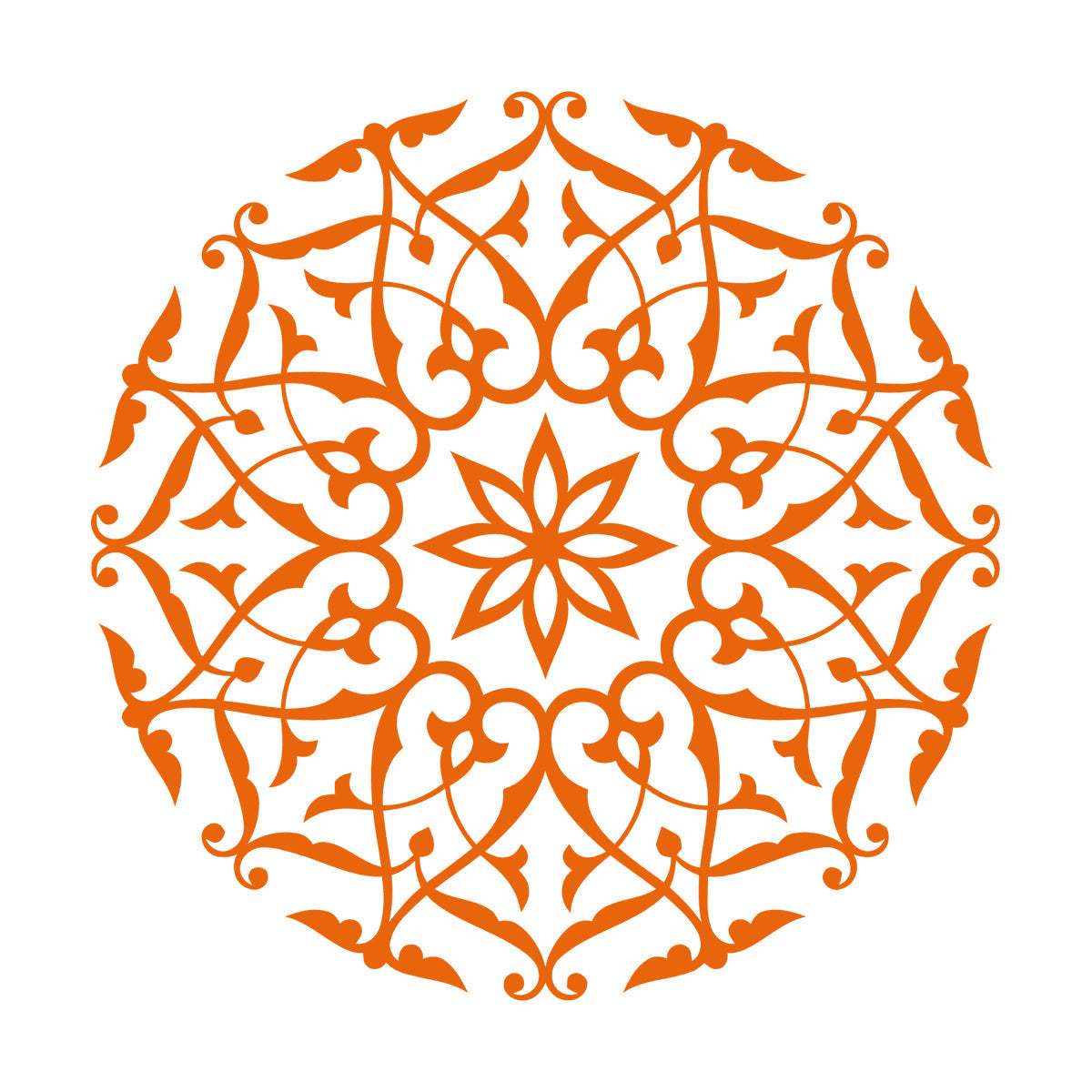 Wall Stickers Paster Paper Mandala Buddha Meditation Multiple Size Options