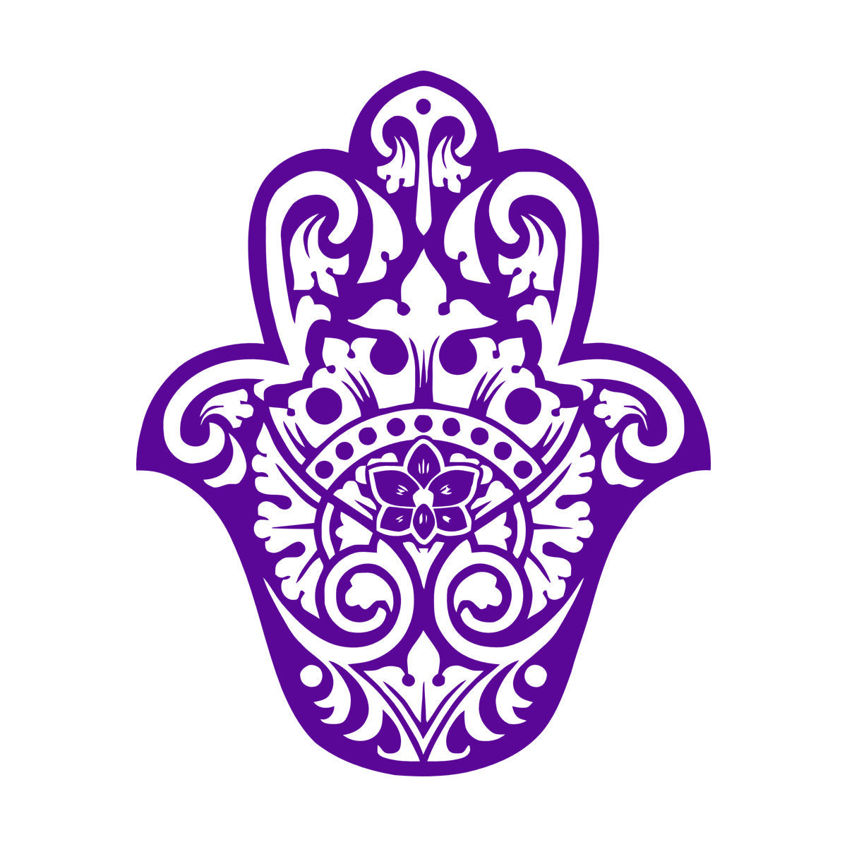 Lettering Decals Yoga Hamsa Amulet Buddhism Home Car Body Decoration