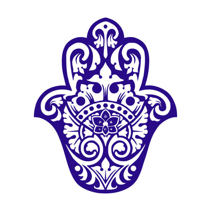 Lettering Decals Yoga Hamsa Amulet Buddhism Home Car Body Decoration