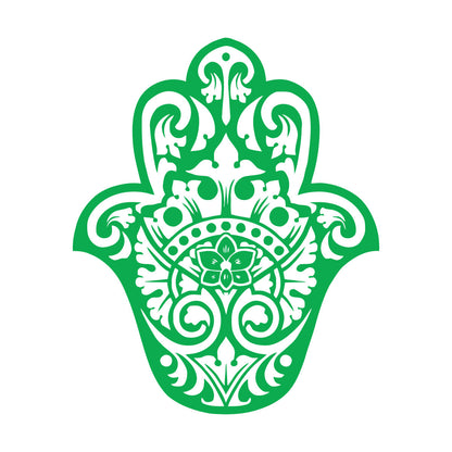 Lettering Decals Yoga Hamsa Amulet Buddhism Home Car Body Decoration