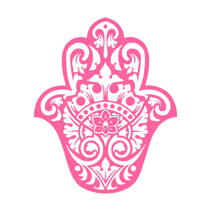 Lettering Decals Yoga Hamsa Amulet Buddhism Home Car Body Decoration