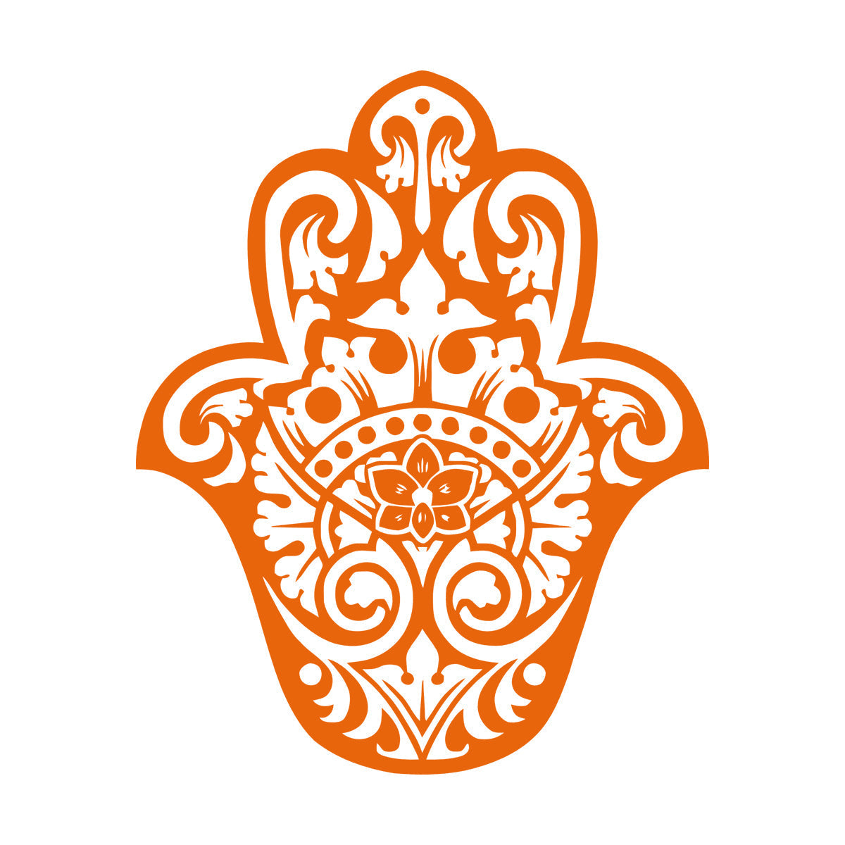 Lettering Decals Yoga Hamsa Amulet Buddhism Home Car Body Decoration