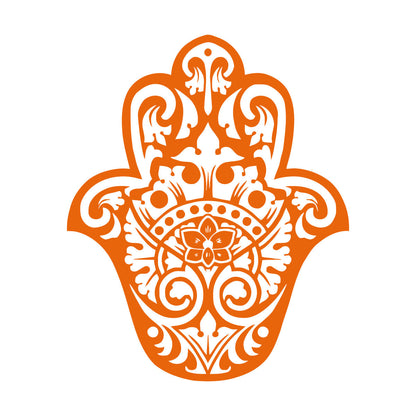 Lettering Decals Yoga Hamsa Amulet Buddhism Home Car Body Decoration