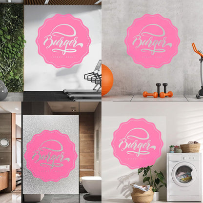Wall Decals Pvc Kitchen Burger Fast Street Food Cafe It Won'T Fall Off