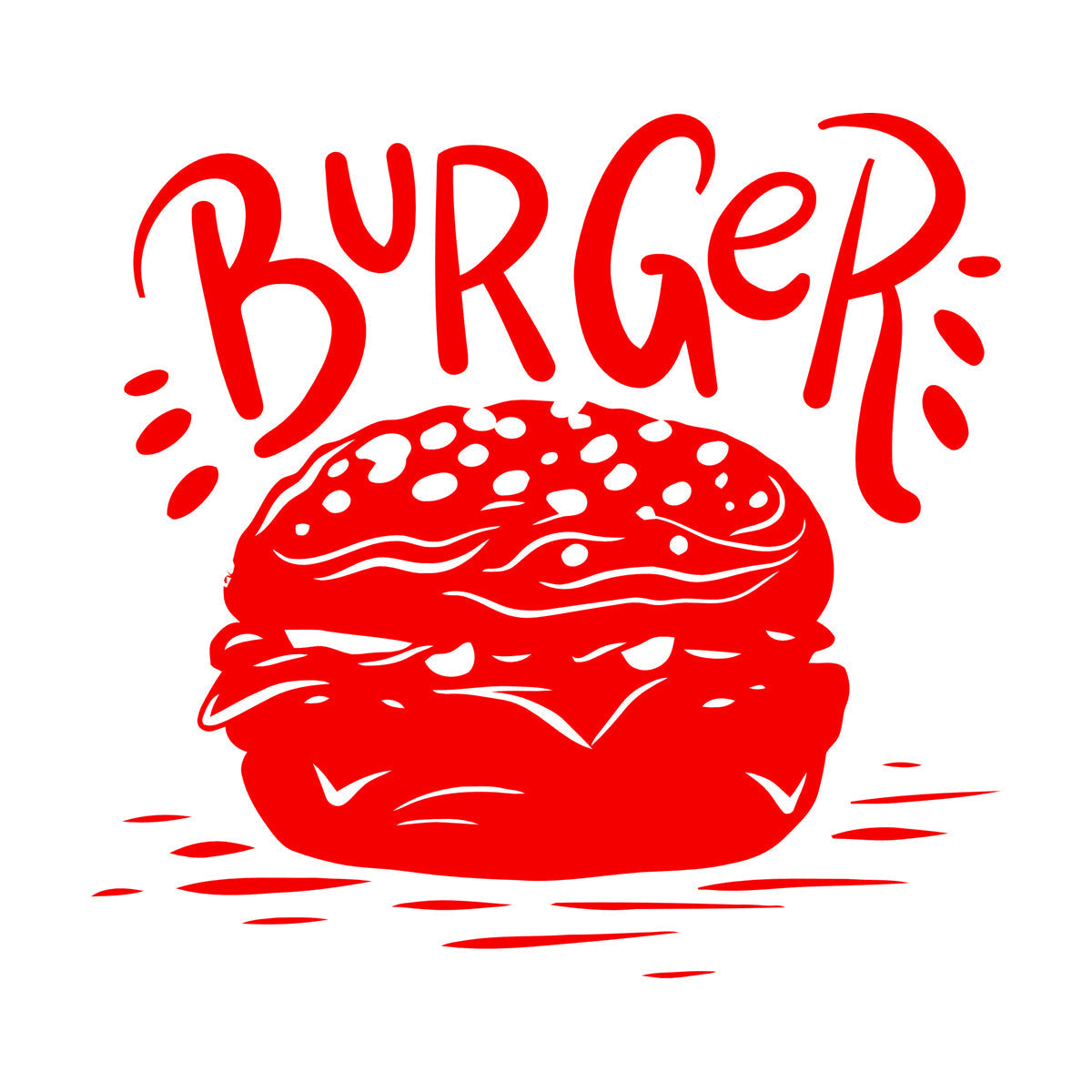 Lettering Stickers Kitchen Fast Food Burger Restaurant Cafe Personalized Customization