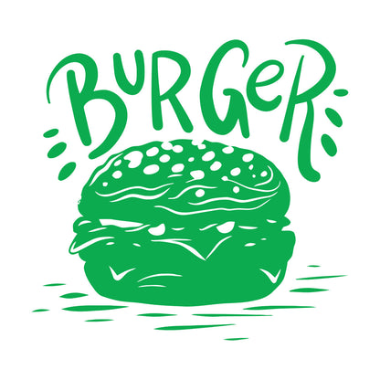 Lettering Stickers Kitchen Fast Food Burger Restaurant Cafe Personalized Customization