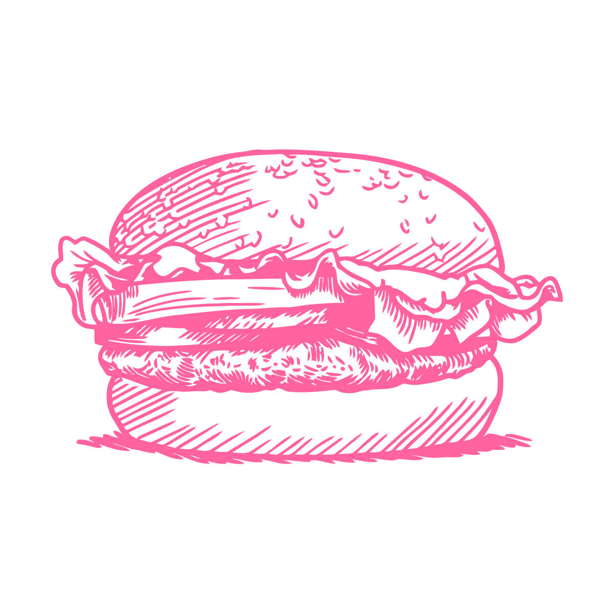 Wall Decals Paster Paper Kitchen Burger Fast Food Cafe Restaurant Can Modify And Add Information