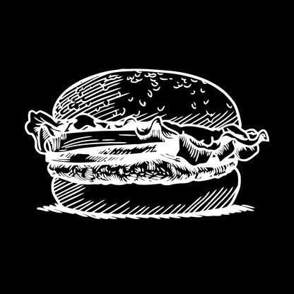 Wall Decals Paster Paper Kitchen Burger Fast Food Cafe Restaurant Can Modify And Add Information