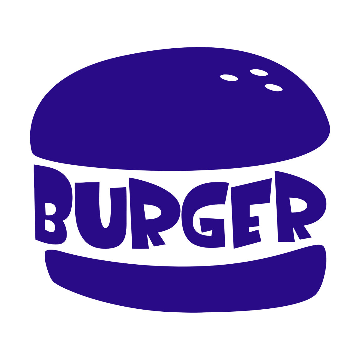 Tasty Burger Fast Food Cafe Restaurant Engraving Decals Window Decals