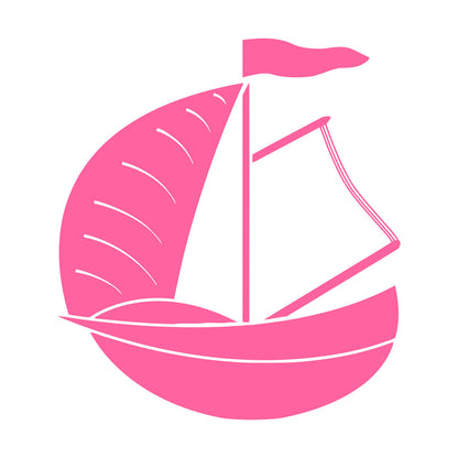 Wall Vinyl Sticker Decor Dinghy Sailing Boat Yacht Water Sports Tattoo Culture