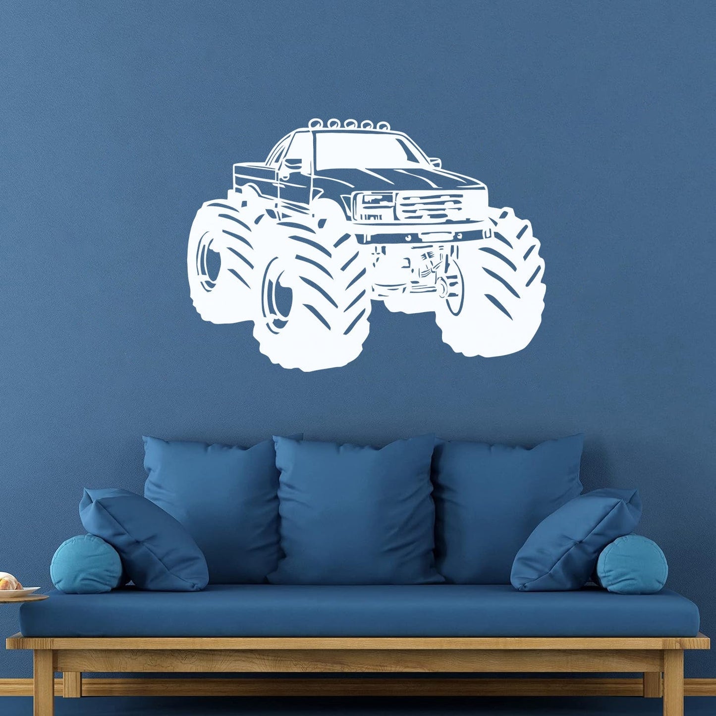 Monster Truck Car Son Garage Wall Decals Pvc Art Mural Painting