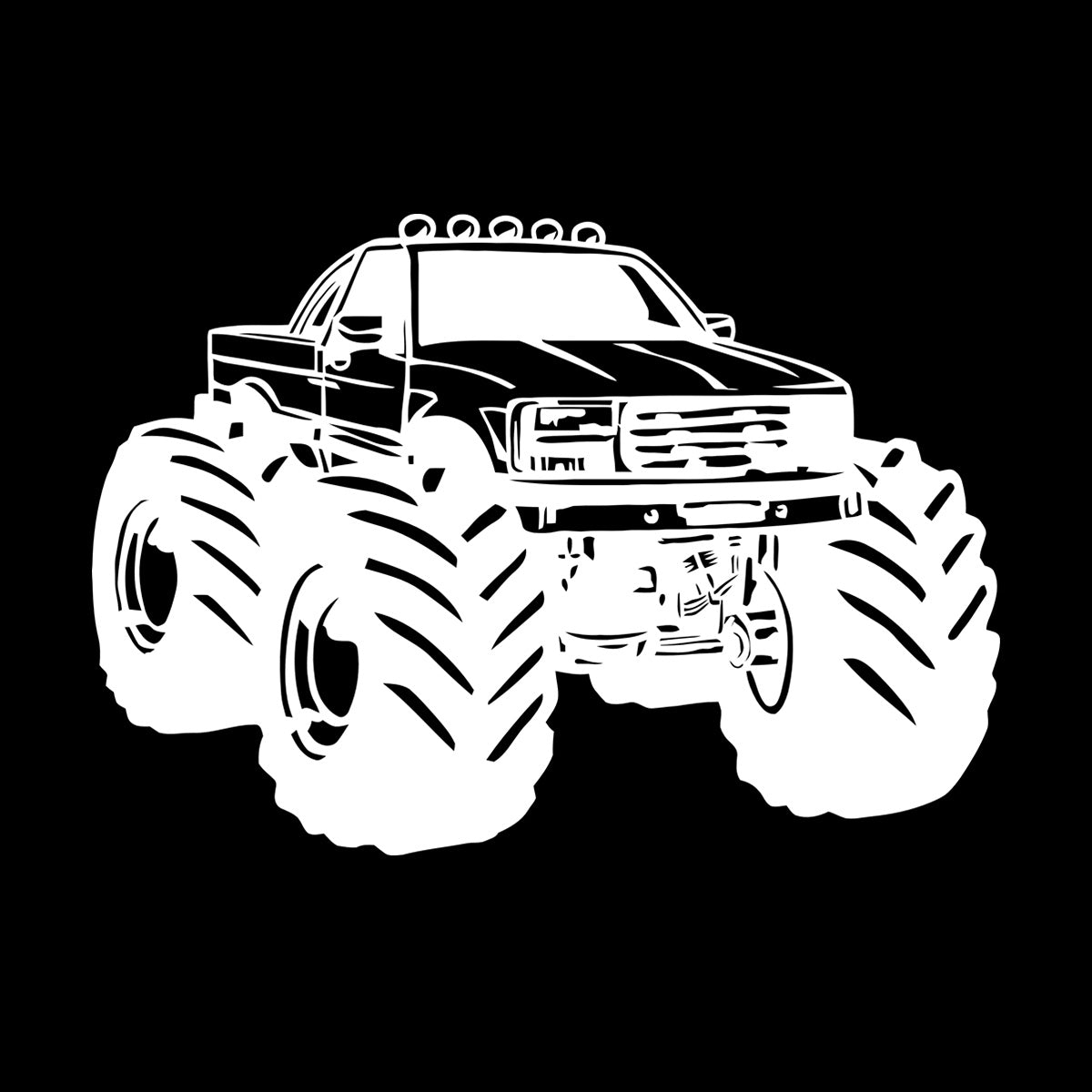 Monster Truck Car Son Garage Wall Decals Pvc Art Mural Painting