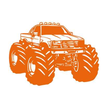 Monster Truck Car Son Garage Wall Decals Pvc Art Mural Painting