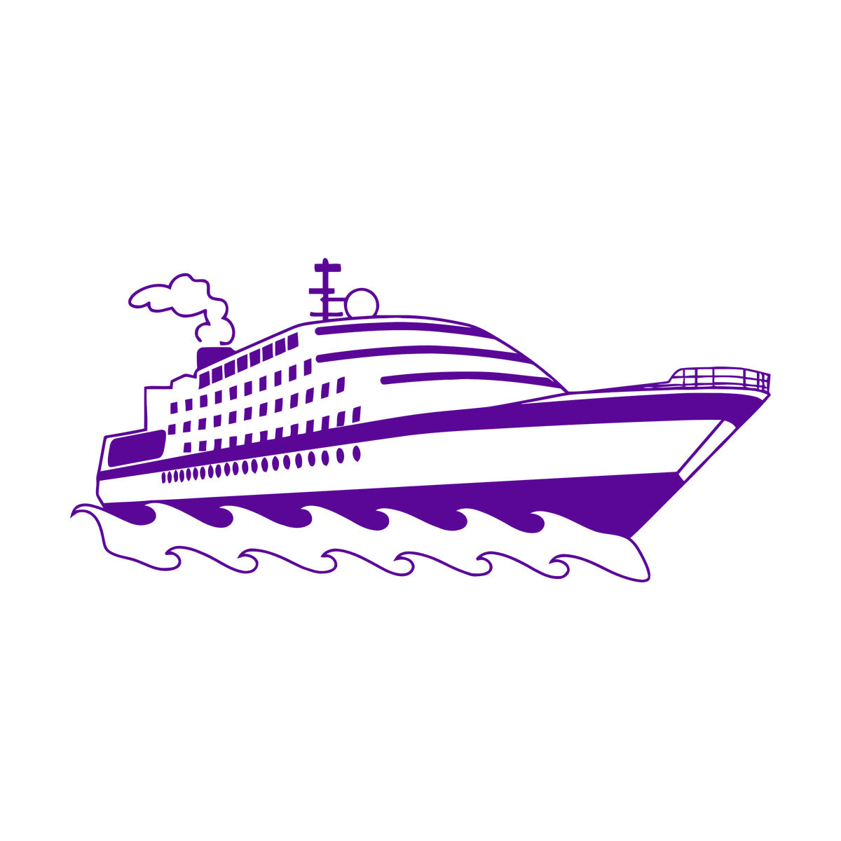 Ship Boat Yacht Children'S Nautical Mural And Wall Vinyl Decal Wall Beautification