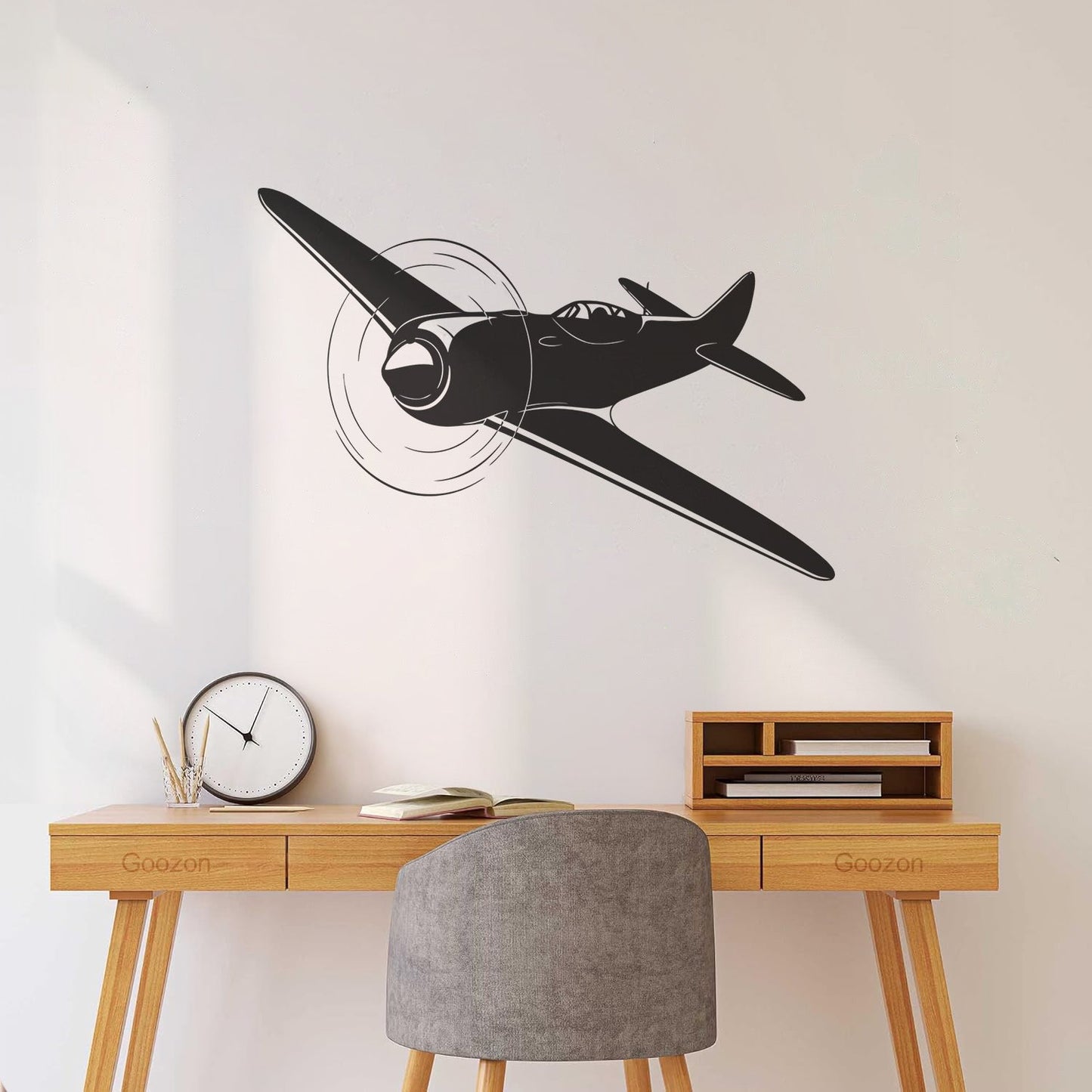 Aircraft Airplane Plane Pilot Aviator Lettering Stickers Equipped With Transfer Film Kit