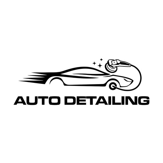 Lettering Stickers Auto Detailing Tire Fitting Car Repair Garage Self Adhesive