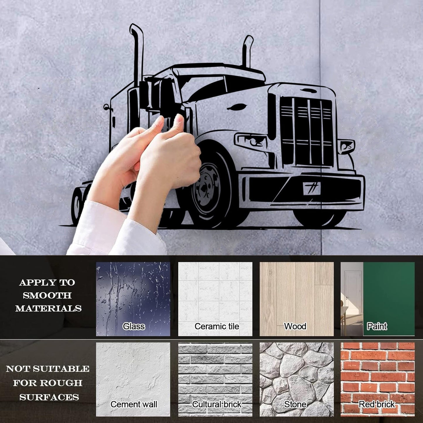 Vinyl Art Sticker Car Truck Machine Auto Vehicle Garage Personalized Customization