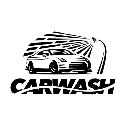 Lettering Decals Car Wash Auto Garage Service Art Decoration