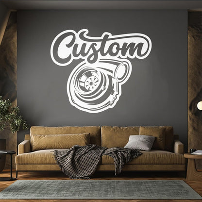 Wall Decals Paster Paper Custom Motors Service Auto Repair Shop Garage Window Decals