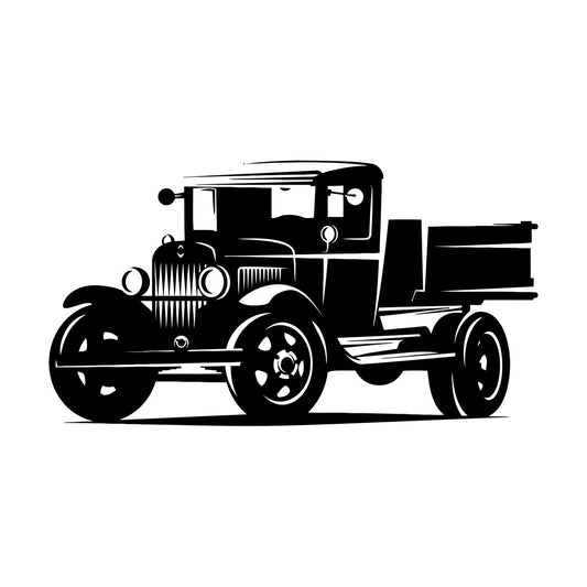 Freight Car Auto Truck Garage Repair Service Vinyl Wall Decals Window Decals