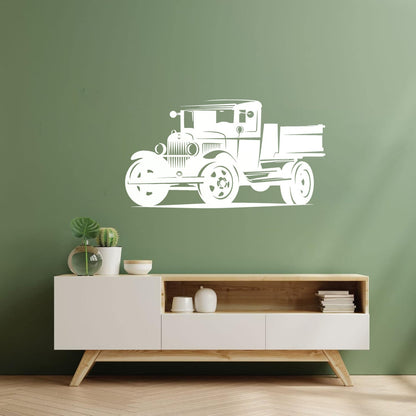 Freight Car Auto Truck Garage Repair Service Vinyl Wall Decals Window Decals