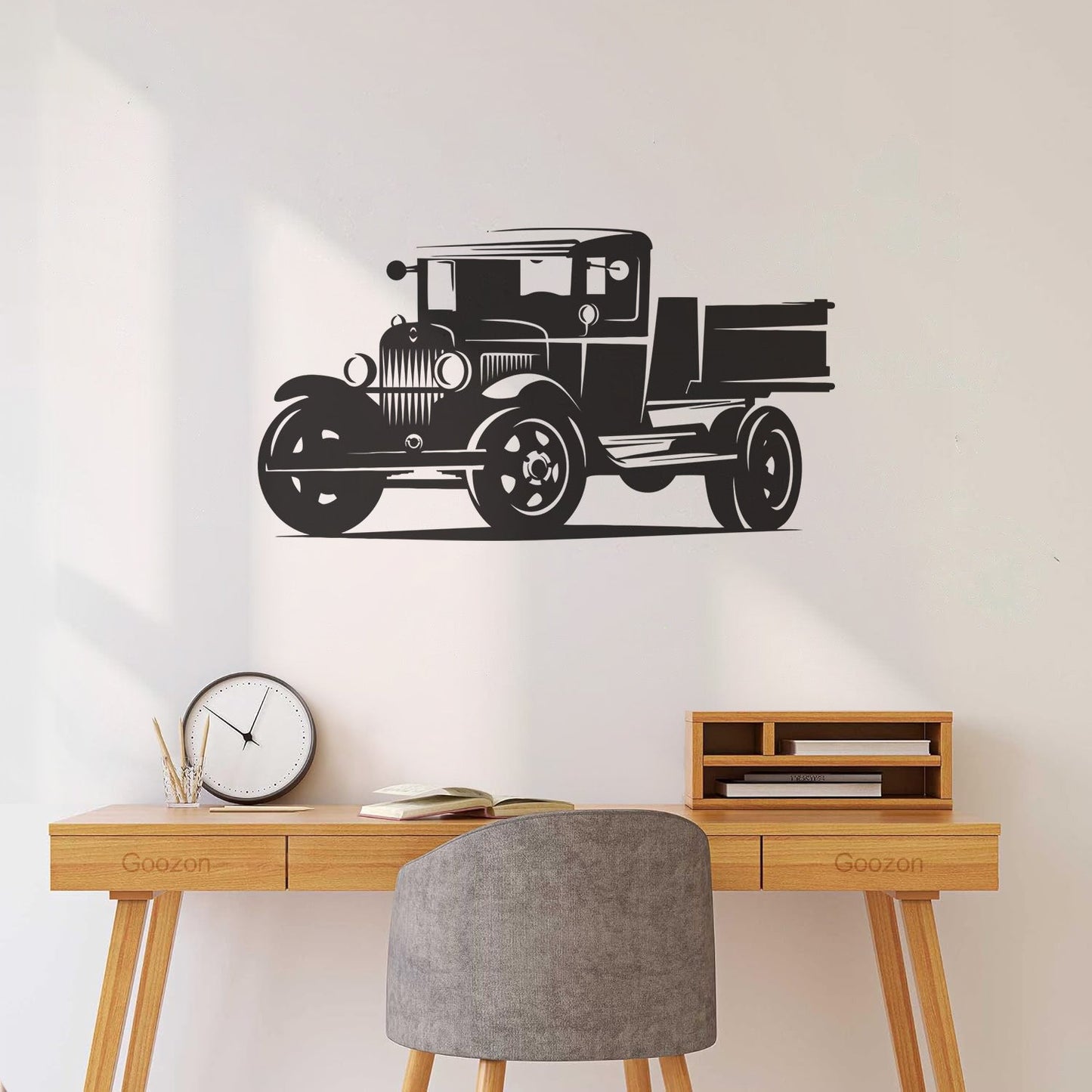 Freight Car Auto Truck Garage Repair Service Vinyl Wall Decals Window Decals