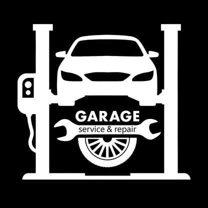 Wall Stickers Paster Paper Garage Auto Service Repair Car Racing Wheel Tattoo Culture