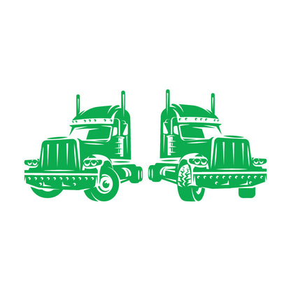 Heavy Equipment Driver Truck Auto Service Garage Wall Decals Paster Paper It Won'T Fall Off