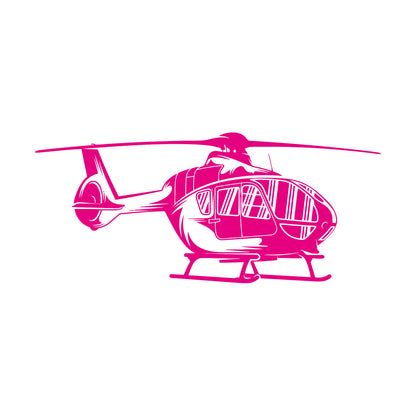 Vinyl Wall Stickers Helicopter Air Boys Kids Aviation Personalized Customization