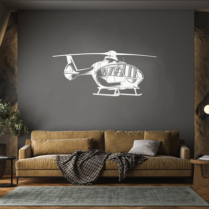 Vinyl Wall Stickers Helicopter Air Boys Kids Aviation Personalized Customization