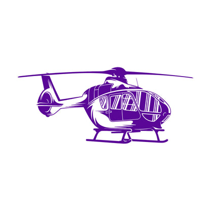 Vinyl Wall Stickers Helicopter Air Boys Kids Aviation Personalized Customization