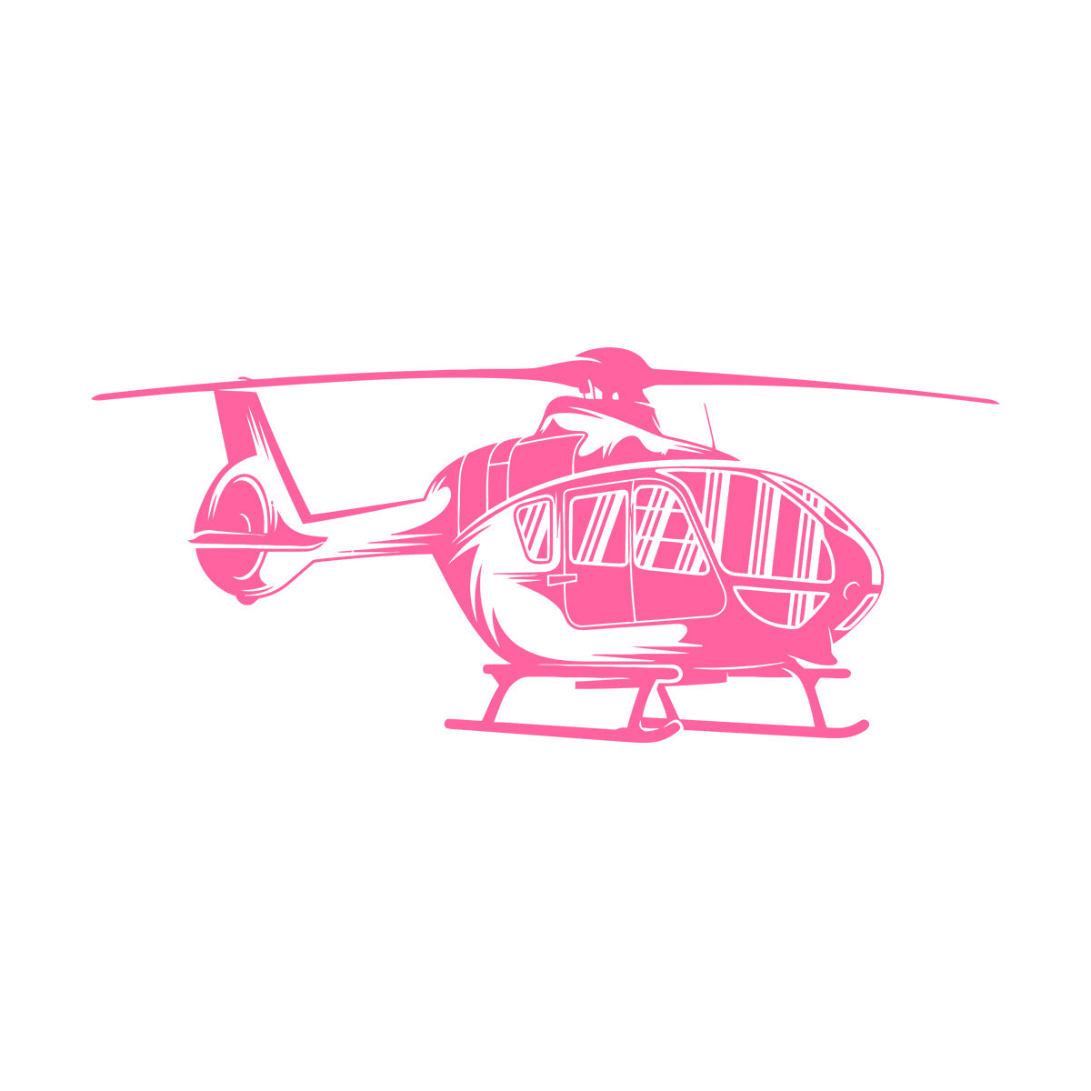 Vinyl Wall Stickers Helicopter Air Boys Kids Aviation Personalized Customization