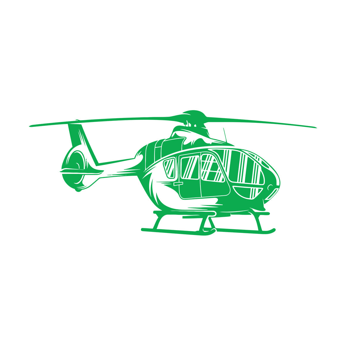 Vinyl Wall Stickers Helicopter Air Boys Kids Aviation Personalized Customization