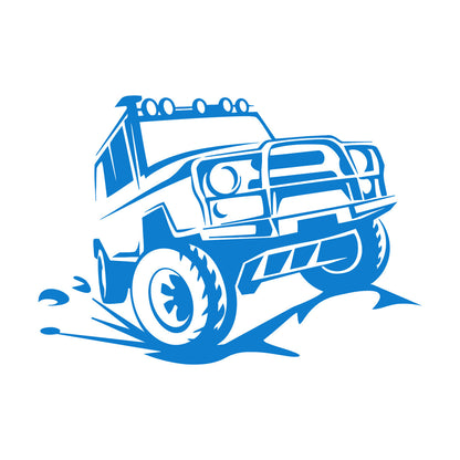 Vinyl Wall Decals Offroader Truck Big Machine Off-Road Vehicles Suv Garage It Won'T Fall Off