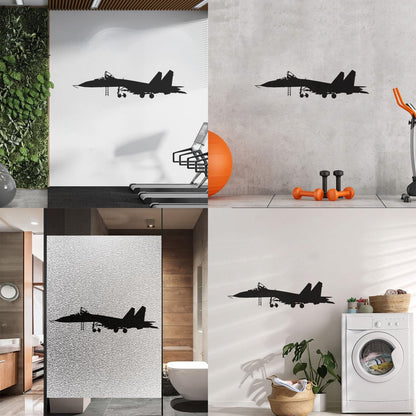 Wall Stickers Paster Paper Plane Garage Airplane Plane Pilot Aviator Art Decoration