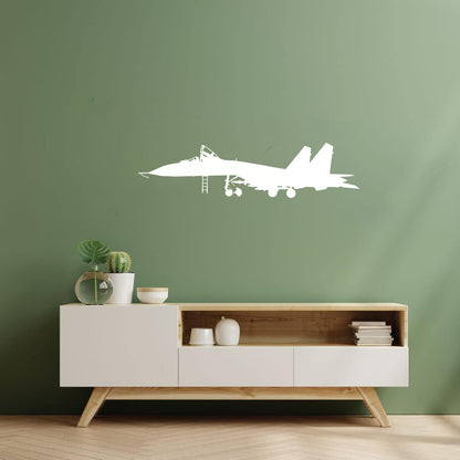 Wall Stickers Paster Paper Plane Garage Airplane Plane Pilot Aviator Art Decoration